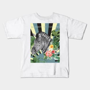 Zebra retro Kids T-Shirt